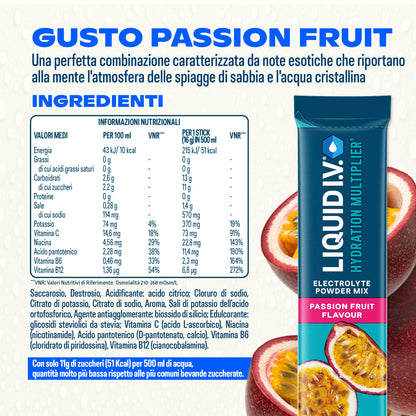 Liquid I.V.® Hydration Multiplier® - Passion Fruit 16PK